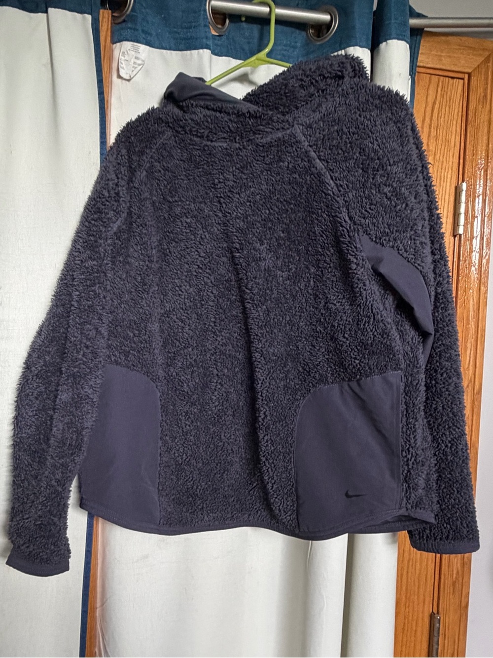 Cozy Fuzzy Hooded Nike Pullover